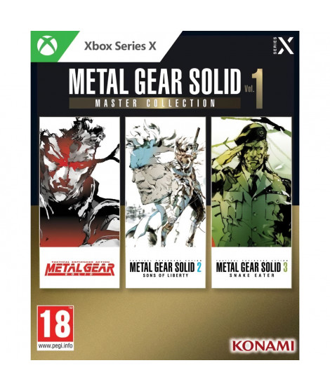 Metal Gear Solid Master Collection Vol.1 - Jeu Xbox Series X
