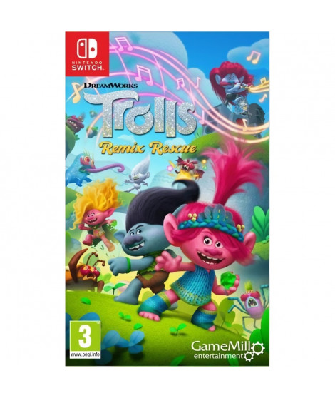 Trolls Remix Rescue - Jeu Nintendo Switch