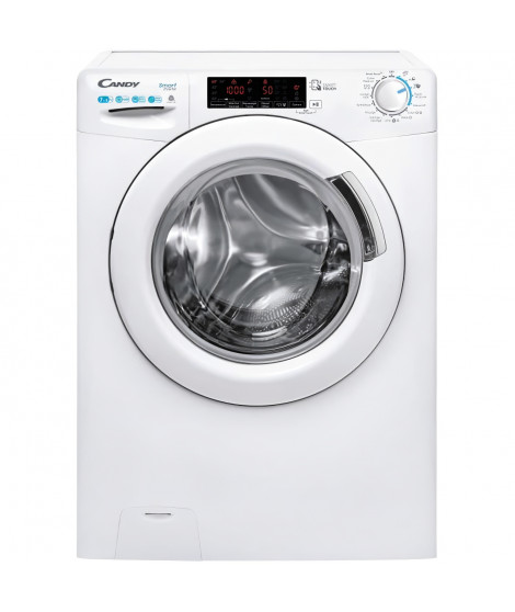 Lave-linge séchant CANDY CSW 475TWME/1-47 - 7 / 5kg - Induction - 1400 trs/min - Classe A - Blanc