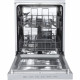 Lave-vaisselle pose libre BRANDT LVC128S - Induction - 12 couverts - L60cm - 48 dB - Silver