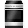 AMICA ACV6003S Cuisiniere Vitroceramique 60X60 Cm Silver