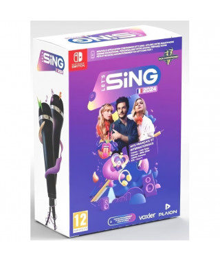 Let's Sing 2024 - Jeu Nintendo Switch - Avec 2 micros