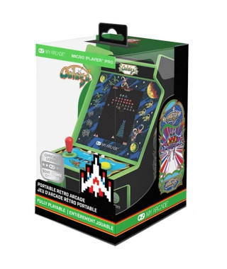 Micro Player PRO - Galaga & Galaxian - Jeu rétrogaming - Ecran 7cm Haute Résolution