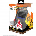 Micro Player PRO - Atari 50th Anniversary - Jeu rétrogaming - 100 jeux intégrés - Ecran 7cm Haute Résolution