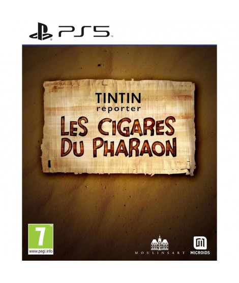 Tintin Reporter - Les Cigares Du Pharaon - Jeu PS5 -  Edition Limitée