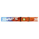 Masque cross SWAP'S PIXEL Orange + Ecran Iridium Argent