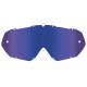 Masque cross SWAP'S PIXEL Rouge + Ecran Iridium Bleu
