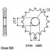 Kit Chaine Origine Gas Gas Mc 125 Cross 2000-2003 13x51 Alu - 520 Sans Joints Toriques