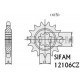 Kit Chaine Aprilia 50 Classic 1993-2001 12x46 - 415 Sans Joints Toriques