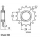 Kit Chaine Origine Aprilia 650 Pegaso 16x47 - 520 Avec Joints Toriques