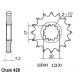 Kit Chaine Origine Aprilia 50 Rs Replica 1995-1998 12x43 - 415 Sans Joints Toriques