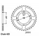 Kit Chaine Origine Yamaha Ty 50 1978-1980 12x45 - 420 Sans Joints Toriques