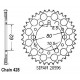 Kit Chaine Yamaha Tw 125 1999-2001 14x50 - 428 Sans Joints Toriques