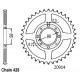 Kit Chaine Origine Kymko 125 Zing/Meteorit 1997-2002 16x41 - 428 Avec Joints Toriques