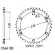 Kit Chaine Origine Suzuki Dr 600 S/R 1985-1989 16x42 - 520 Avec Joints Toriques