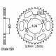 Kit Chaine Origine CF MOTO MT 650 15x46 - 520 Avec Joints Toriques