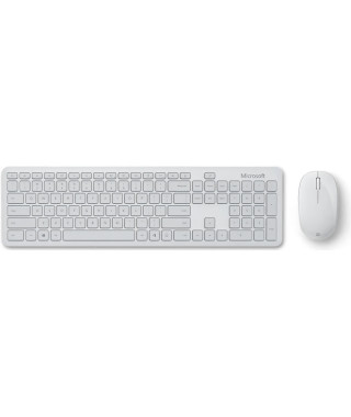 MICROSOFT Bluetooth Desktop - Ensemble clavier et souris - Sans fil - Bluetooth 4.0 - Gris Glacier - AZERTY