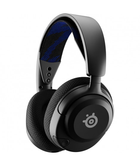 Casque-Micro Gaming SteelSeries Arctis Nova 4P Sans fil Noir - Audio supreme et immersion ultime