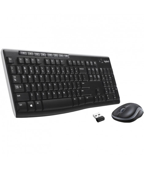 LOGITECH Ensemble Clavier Souris MK270 - Sans Fil - AZERTY