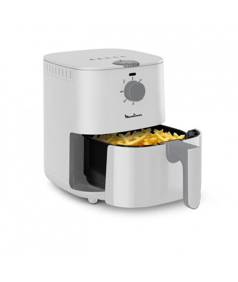 MOULINEX Friteuse sans huile, Capacité 3.5 L, Air Fryer compacte, Polyvalente, Écoénergétique, Easy Fry Essential EZ130A20