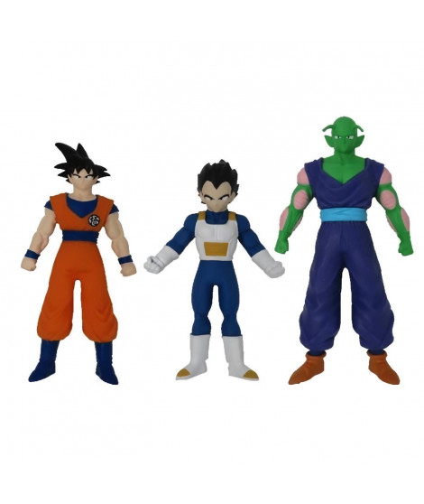 Figurine extensible DRAGON BALL - Pack de 3 - MONSTER FLEX