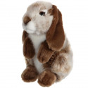 Peluche - Gipsy Toys - Lapin bélier - 18cm - Marron