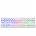 Clavier Gaming - THE G-LAB - KEYZ-HYDROGEN-W/FR - Membrane 60% Blanc