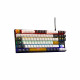 Clavier Gaming - THE G-LAB - KEYZ-MERCURY-C/FR - Mécanique - TKL - 3coloris Blanc+Noir+OrangeFR