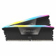 Mémoire RAM - CORSAIR - Vengeance RGB DDR5 - 32GB 2x16GB DIMM - 7200MT/s - Intel XMP - 1.45V - Noir (CMH32GX5M2X7200C34)