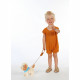 Peluche - Gipsy Toys - Chiot en laisse a fonction - 20cm