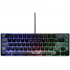 Clavier Gaming - THE G-LAB - KEYZ-HYDRO-BKG/FR - Membrane 60% 2 couleurs touches Noires + Grises