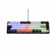 Clavier Gaming - THE G-LAB - KEYZ-HYDRO-BKWO/FR - Membrane 60% 3 couleurs Noir + Blanc + Orange