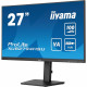 Ecran PC - IIYAMA - XUB2794HSU-B6 - 27 VA FHD 1920 x 1080 - 1ms - 100Hz - HDMI DP - Pied fixe