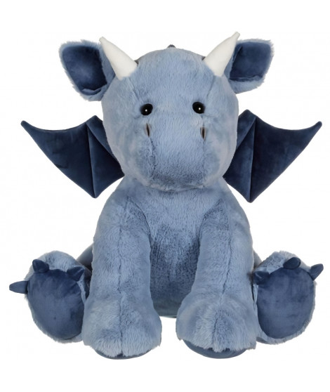 Peluche - Gipsy Toys - Dragon floppy - 30cm - Bleu