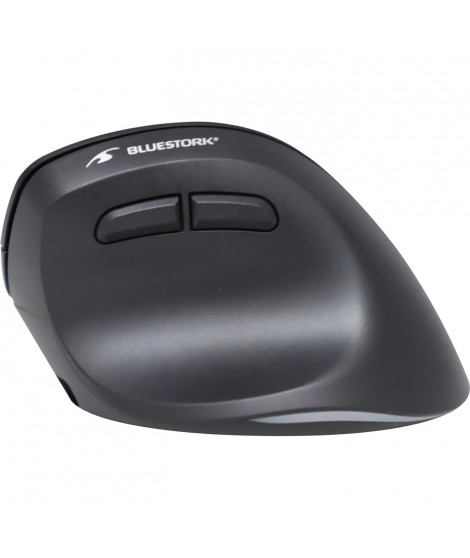 Souris Verticale Ergonomique - BLUESTORK - M-WL-ERGO-LUMI - Sans Fil + Bluetooth Rechargeable - Retroéclairée