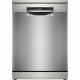 Lave-vaisselle pose libre BOSCH SMS4ETI00E SER4 - 13 couverts - Induction - L60cm - 44dB - Gris Inox