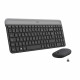 Logitech - Ensemble Clavier + Souris sans Fil et silencieux MK470 Ultra-fin - Disposition Compacte et Plate - Récepteur USB 2…