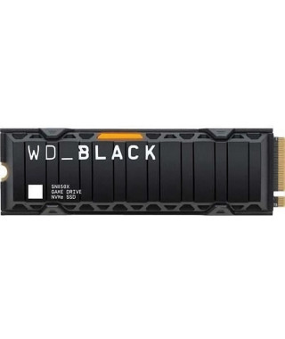 WESTERN DIGITAL Disque dur SN850X - NVME SSD - 1TB interne - Format M2 avec radiateur - Noir