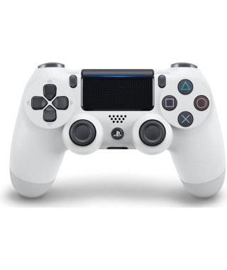 Manette PS4 DualShock 4.0 V2 Blanche/Glacier White - PlayStation Officiel