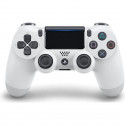 Manette PS4 DualShock 4.0 V2 Blanche/Glacier White - PlayStation Officiel