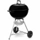 WEBER Barbecue a charbon Original Kettle E-5710 - Acier chromé - Ø 57 cm