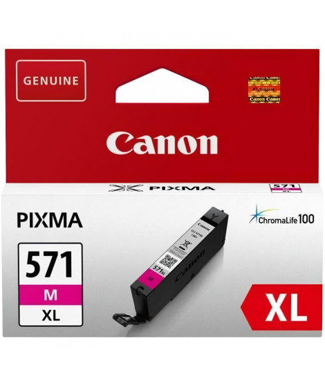 CANON Cartouche d'encre CLI-571M XL grande capacité Magenta (CLI571XL)