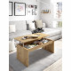 TABLE BASSE RELEVABLE