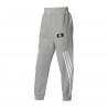 Pantalon de sport junior Mixte - ADIDAS - gris clair/blanc - B FI 3S TAP P