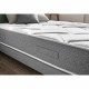 Ensemble Matelas + sommier DREAMNIGHT 2.0 - 140x190 - Epaisseur 28 cm - 100 % ressorts ensachés -7 zones de confort- Ferme -S…