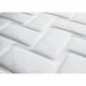 Ensemble Matelas + sommier DREAMNIGHT 2.0 - 140x190 - Epaisseur 28 cm - 100 % ressorts ensachés -7 zones de confort- Ferme -S…