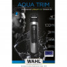 Tondeuse Barbe WAHL Aqua Trim - Sans Fil - Batterie Lithium Ion - Étanche - Gris