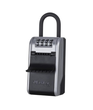 MASTER LOCK - Boîte a clé extérieure avec anse - Nouveau design - Large Capacité - Haute Sécurité - 19.6 x 7.6 x 5.6 cm