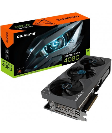 GIGABYTE Carte Graphique GeForce RTX 4080 Eagle OC 16GB