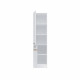 JUNONA Colonne de cuisine 2 Portes ouverture gauche - L 50 x H 196 x P 46 cm - Blanc brillant